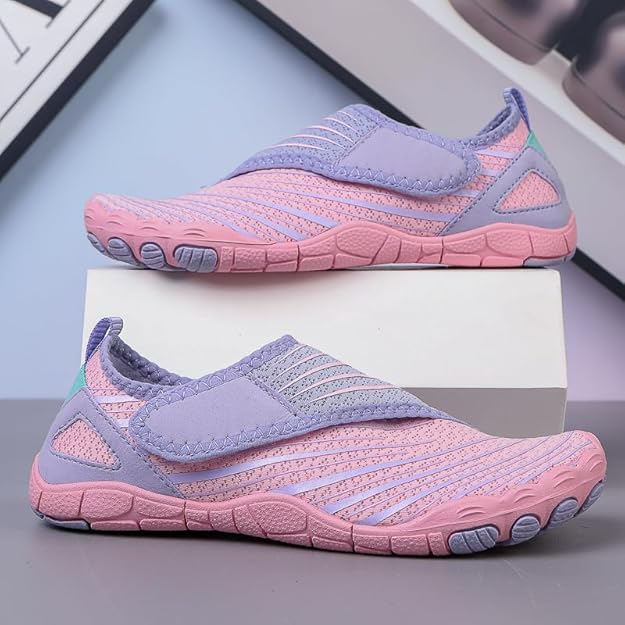 ANDUNE Women’s Barefoot & Minimalist Cross Training Shoes – Ultra Light Pink Bolts