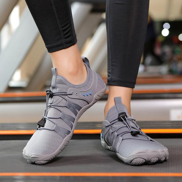 ANDUNE Men’s Barefoot & Minimalist Cross Training Shoes – Ultra Light Grey Blaze