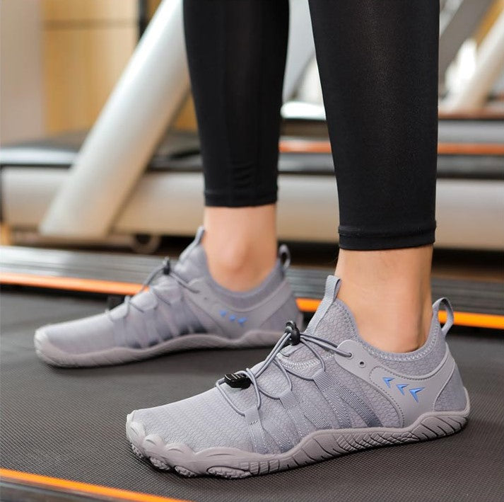 ANDUNE Men’s Barefoot & Minimalist Cross Training Shoes – Ultra Light Grey Blaze