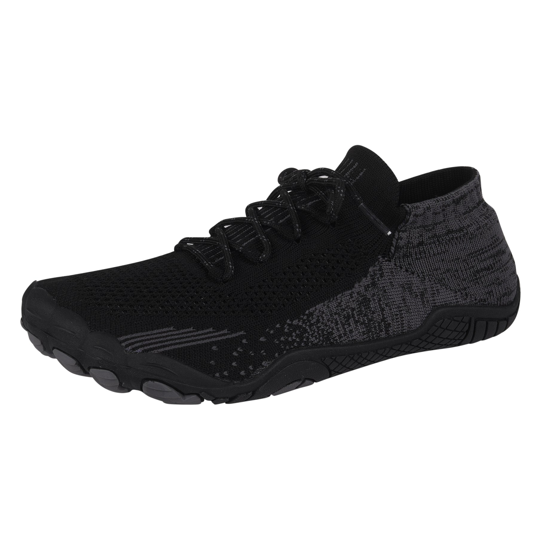 ANDUNE Men’s Barefoot & Minimalist Cross Training Shoes – All Terrain Black Pace
