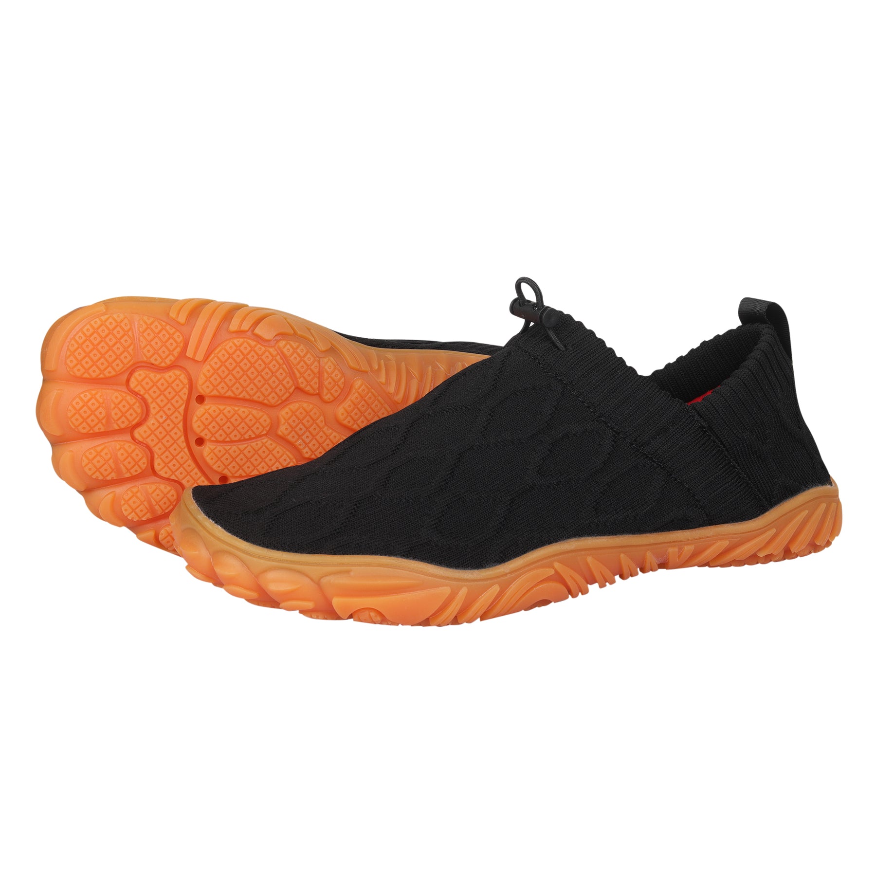 ANDUNE Men's Barefoot Sneakers - Urban Active Black Glides