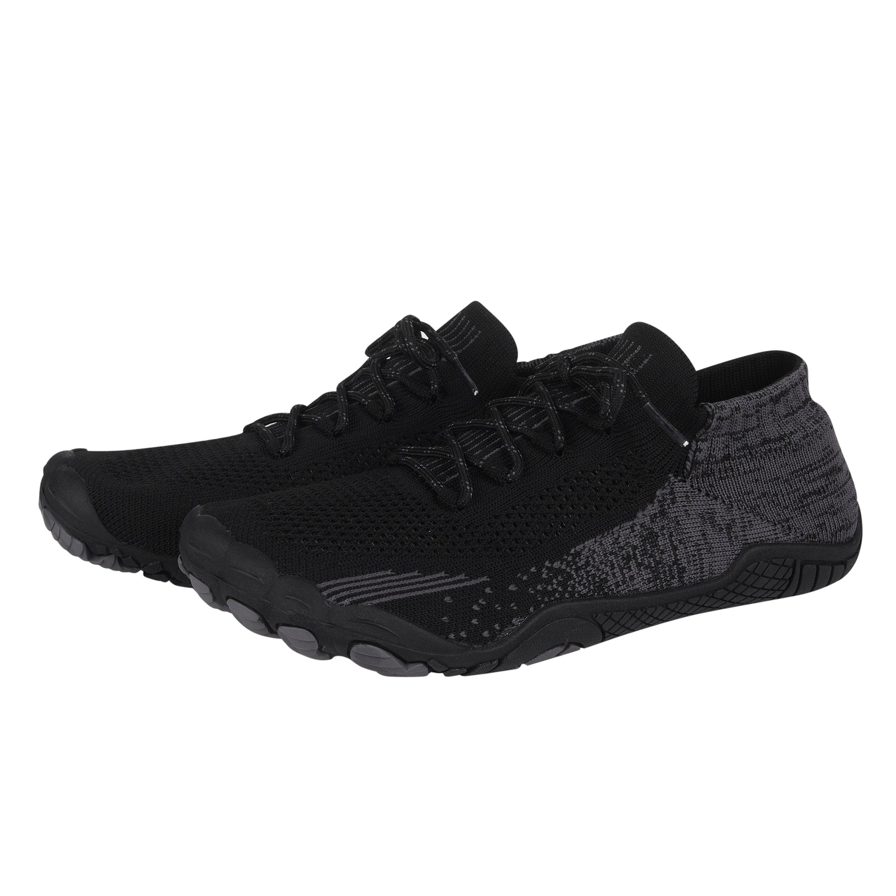 ANDUNE Men’s Barefoot & Minimalist Cross Training Shoes – All Terrain Black Pace