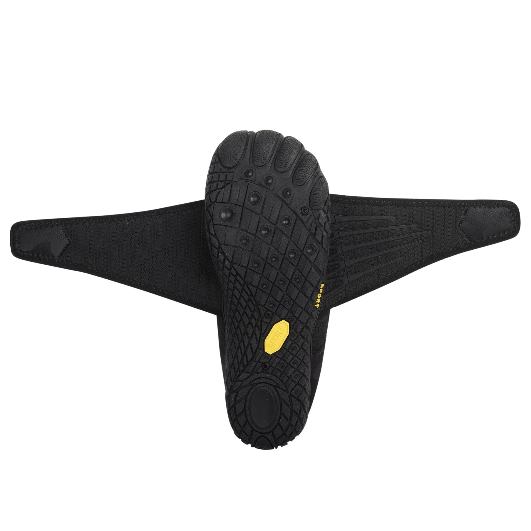 ANDUNE Men’s Barefoot & Minimalist Cross Training Shoes – Natural Wrap Carbon Black