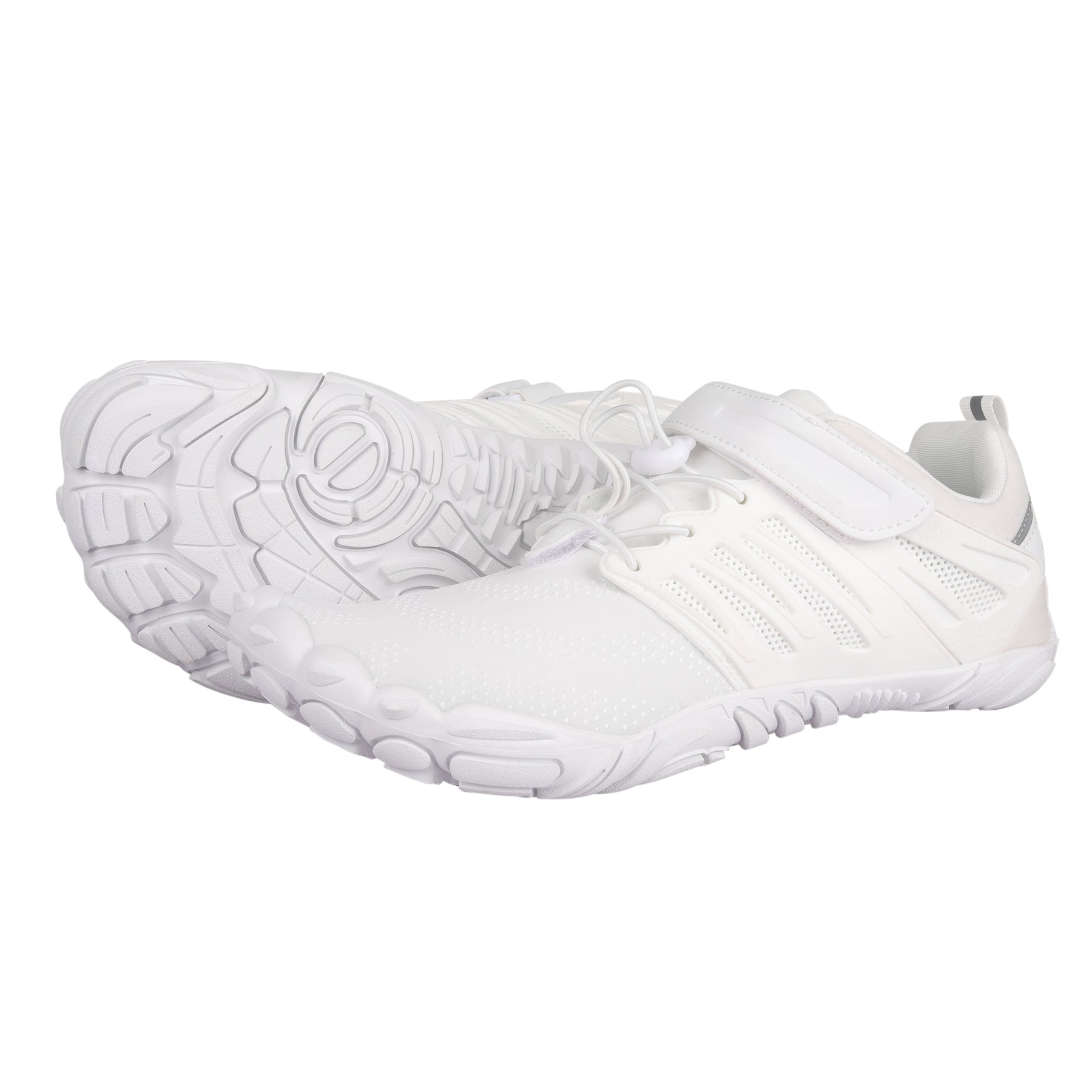ANDUNE Men’s Barefoot & Minimalist Cross Training Shoes – All Terrain White Dash