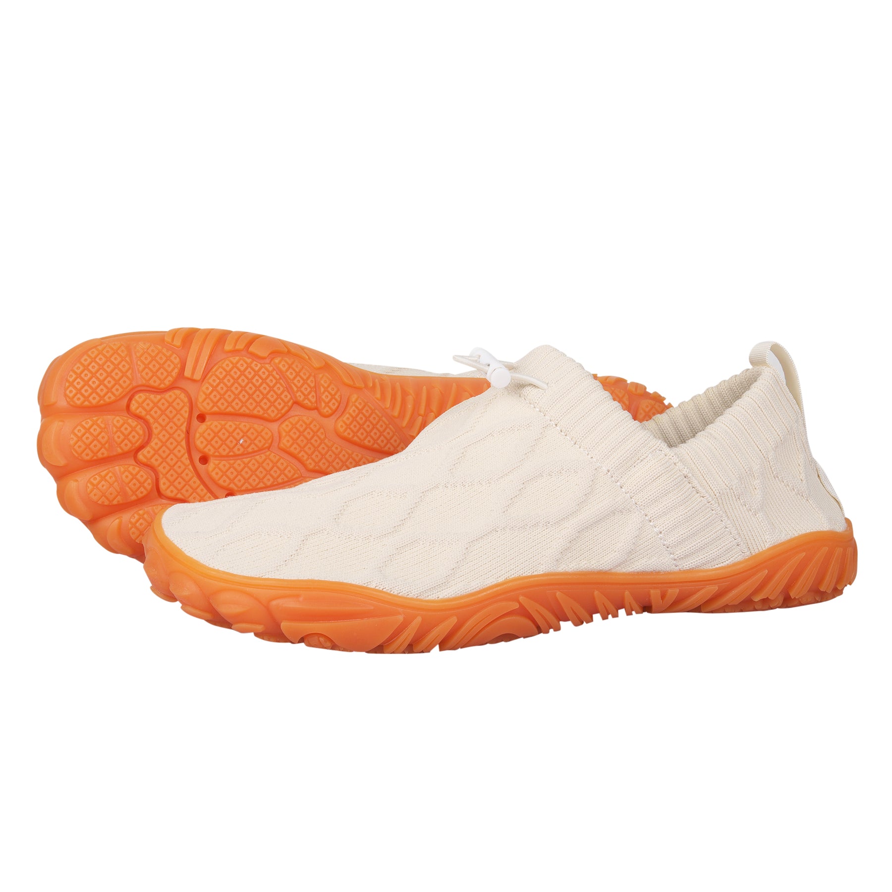 ANDUNE Men's Barefoot Sneakers - Urban Active White Glides