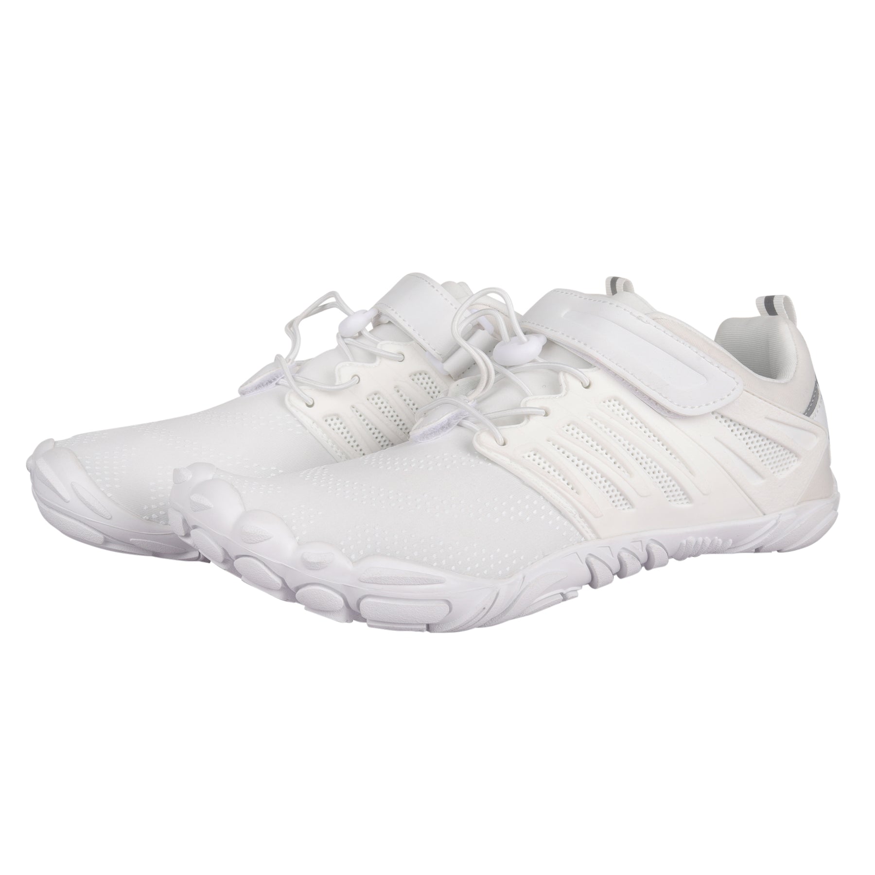 ANDUNE Men’s Barefoot & Minimalist Cross Training Shoes – All Terrain White Dash