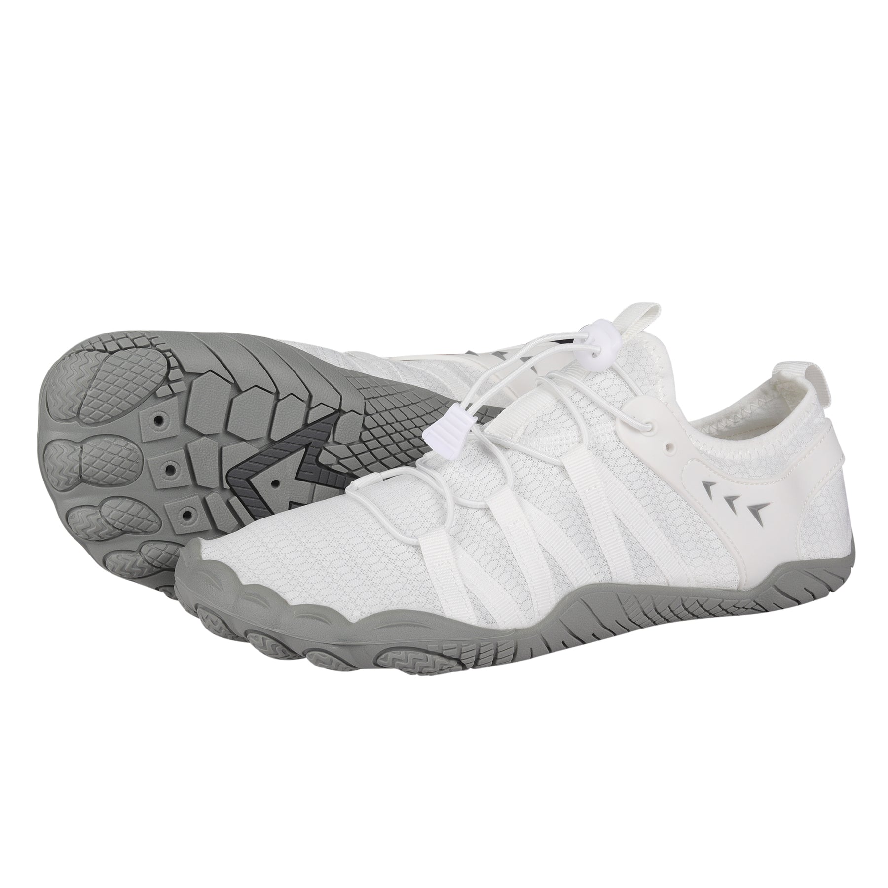 ANDUNE Men’s Barefoot & Minimalist Cross Training Shoes – Ultra Light White Blaze