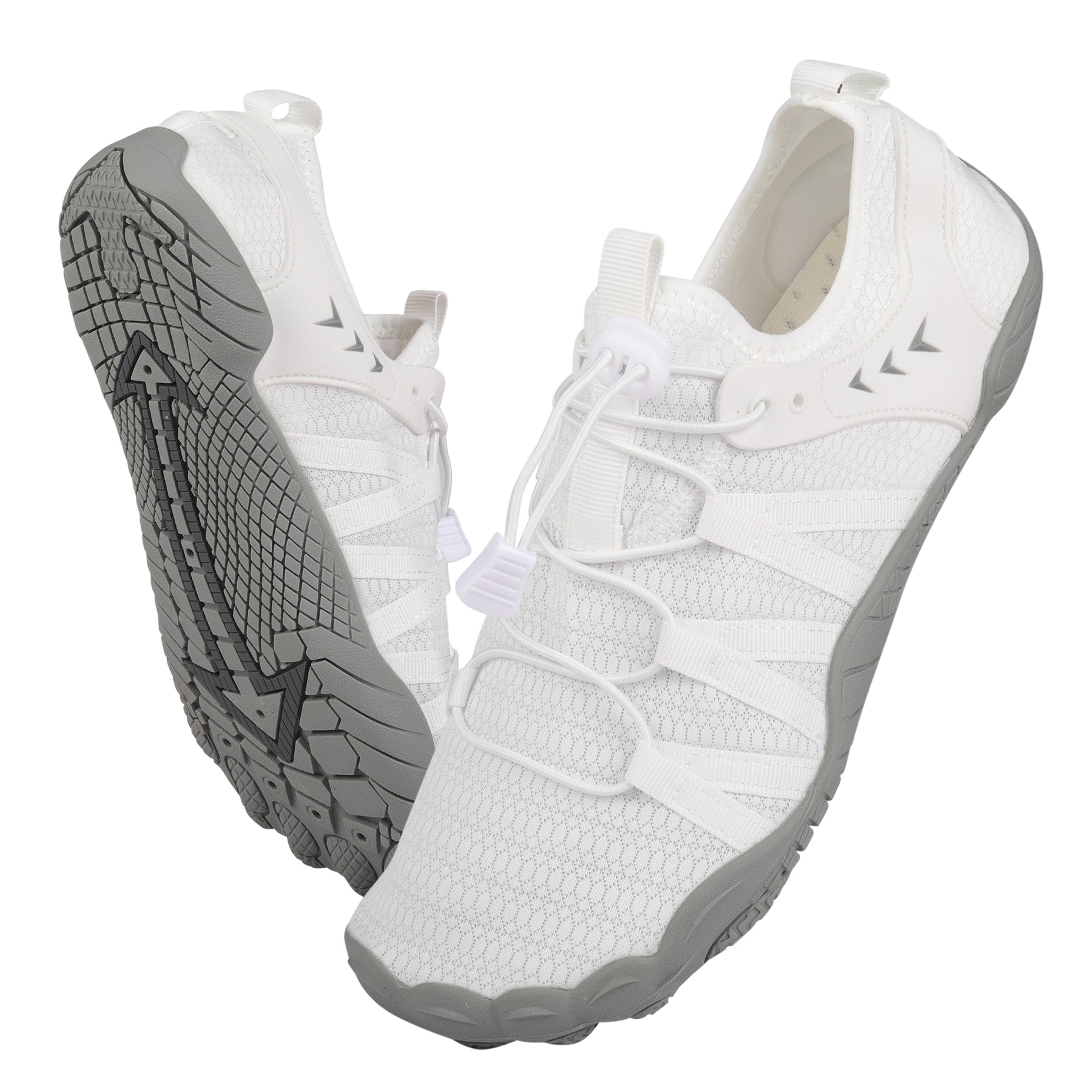 ANDUNE Men’s Barefoot & Minimalist Cross Training Shoes – Ultra Light White Blaze