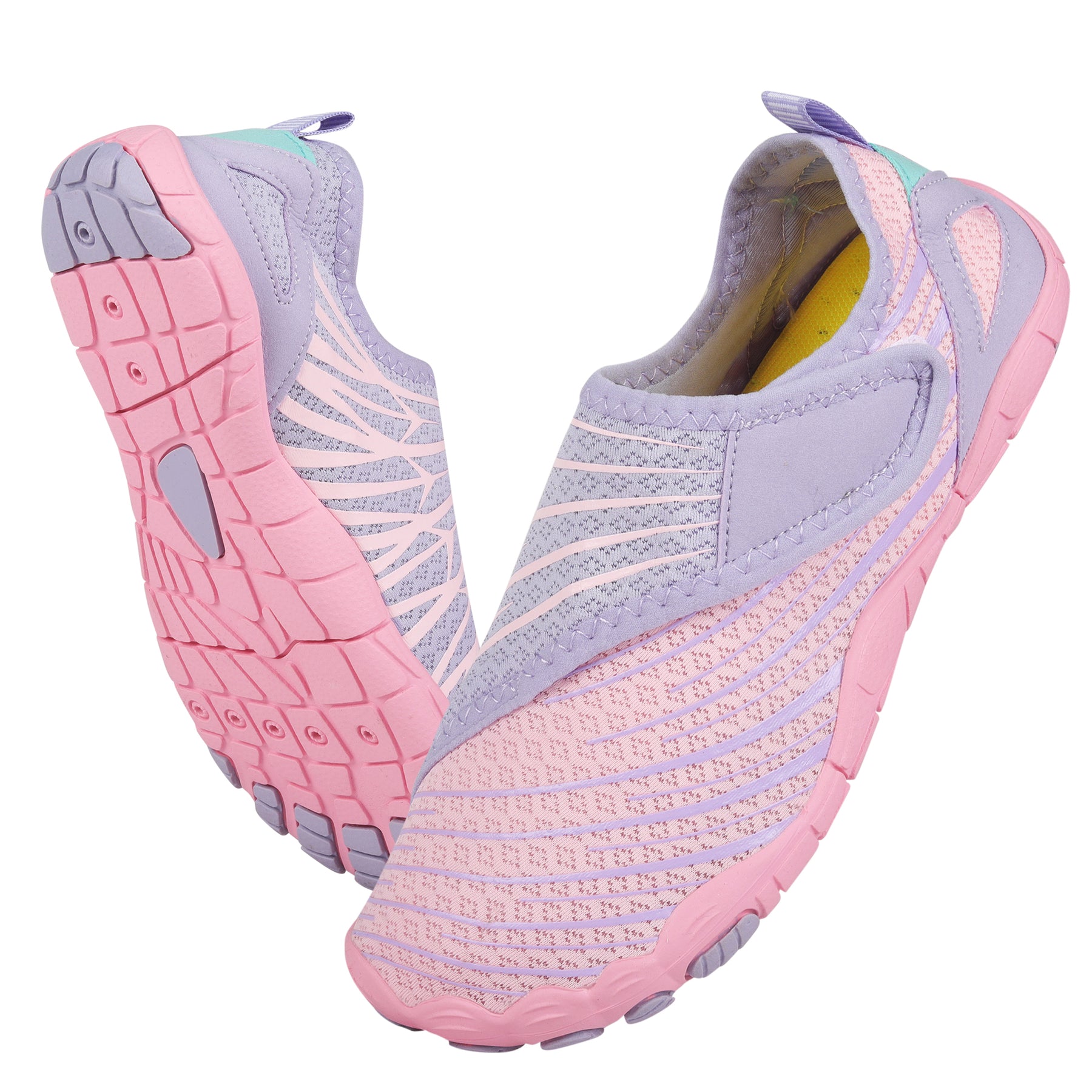 ANDUNE Women’s Barefoot & Minimalist Cross Training Shoes – Ultra Light Pink Bolts