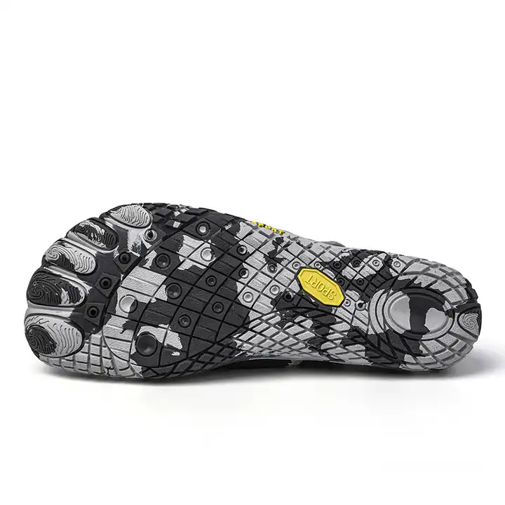 ANDUNE Men’s Barefoot & Minimalist Cross Training Shoes – Natural Wrap Camo Grey