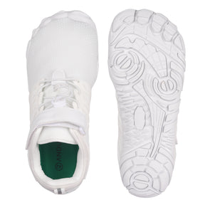ANDUNE Women’s Barefoot & Minimalist Cross Training Shoes – All Terrain White Dash