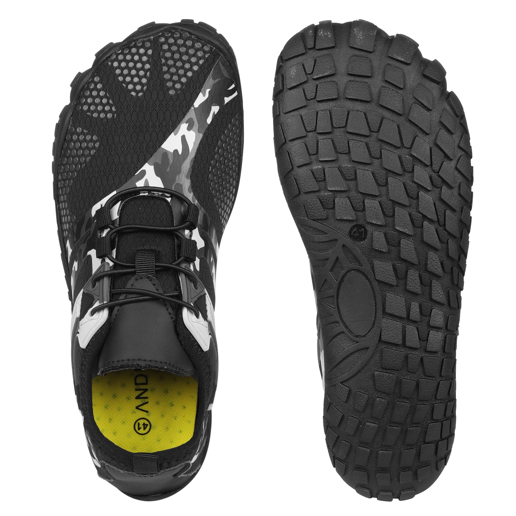 ANDUNE Men’s Barefoot & Minimalist Cross Training Shoes – Ultra Light Camo Blaze