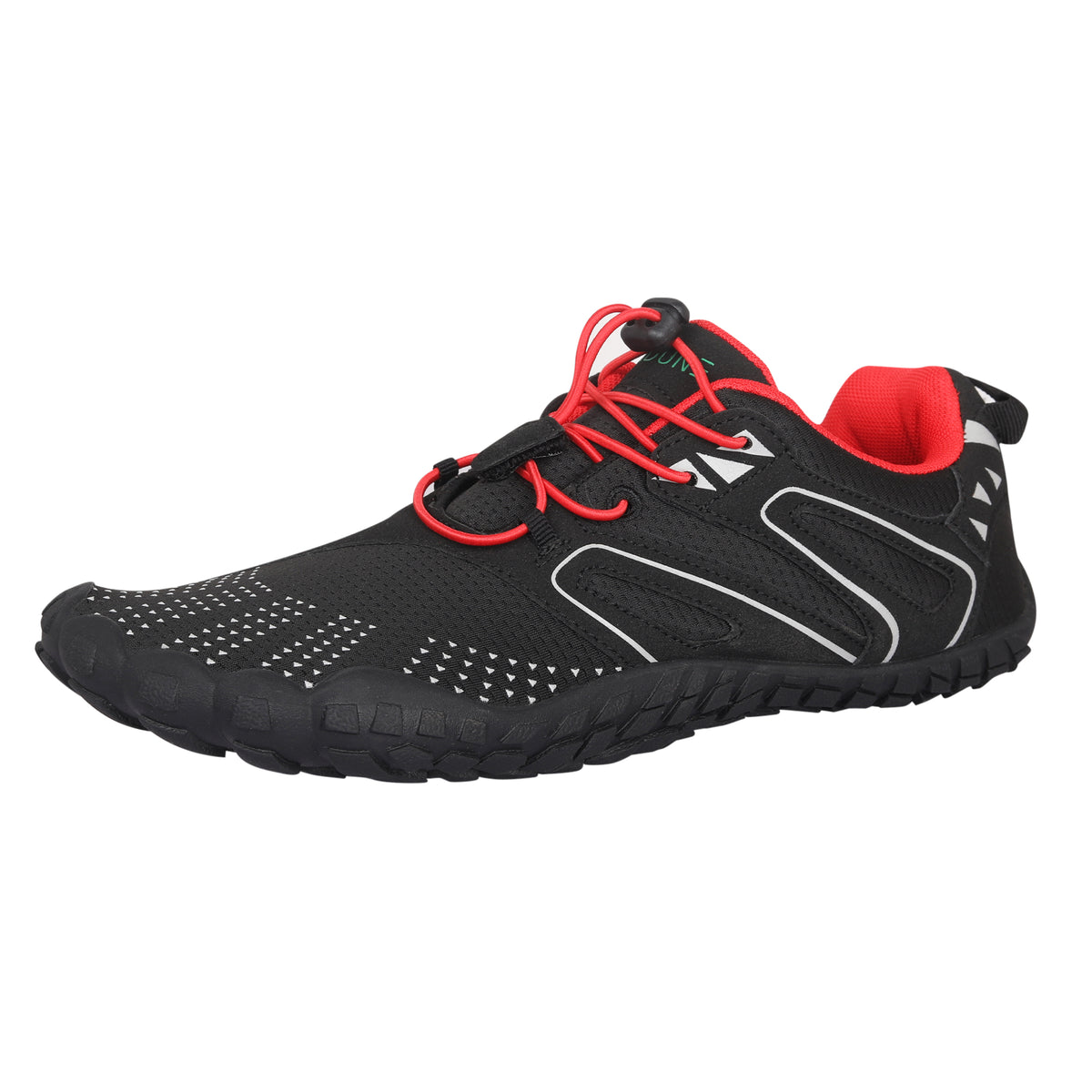 ANDUNE Women’s Barefoot & Minimalist Cross Training Shoes – All Terrain Red Dash