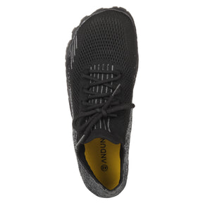 ANDUNE Men’s Barefoot & Minimalist Cross Training Shoes – All Terrain Black Pace