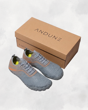 ANDUNE Men’s Barefoot & Minimalist Cross Training Shoes – Ultra Light Orange Blaze