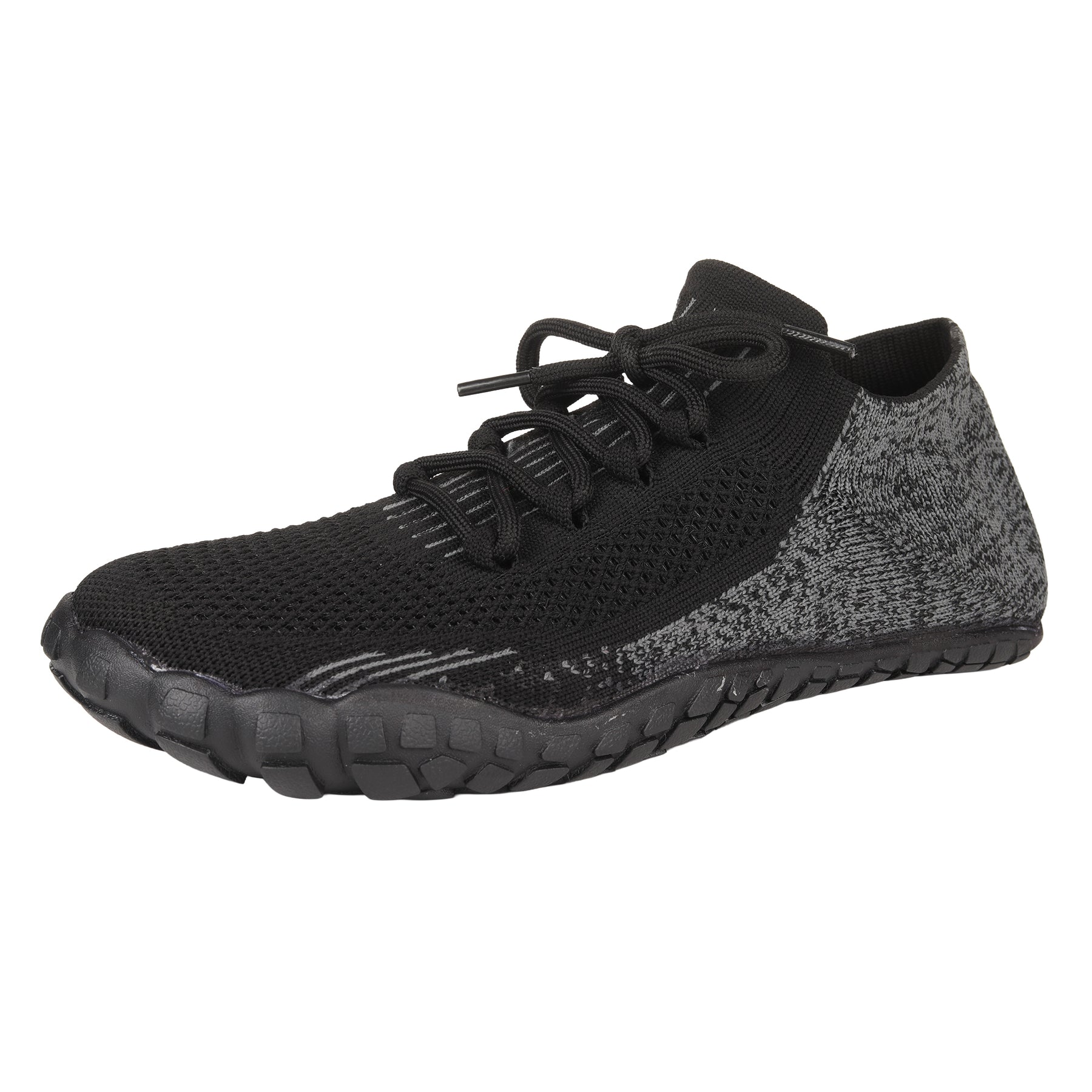 ANDUNE Men’s Barefoot & Minimalist Cross Training Shoes – All Terrain Black Pace