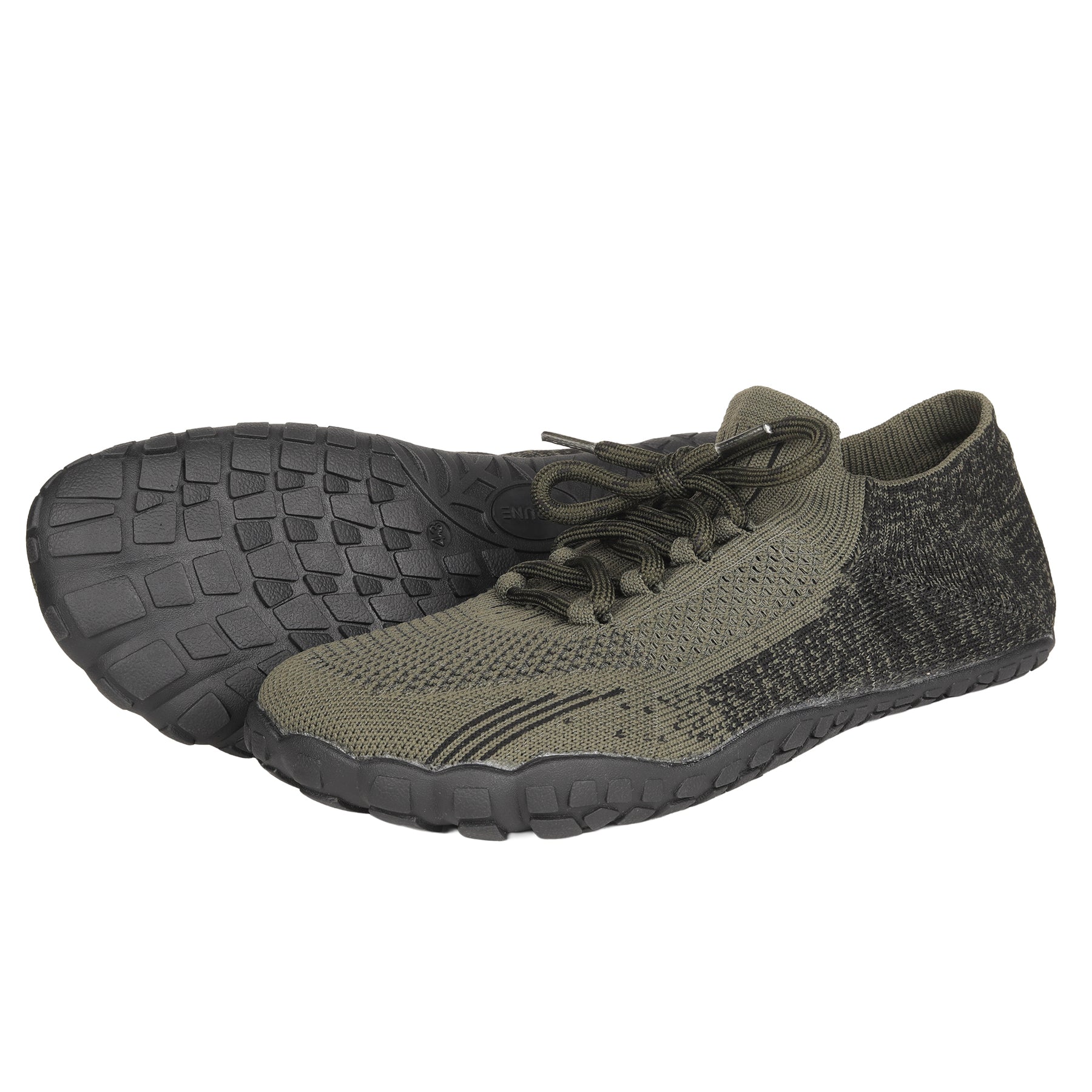 ANDUNE Men’s Barefoot & Minimalist Cross Training Shoes – All Terrain Olive Pace