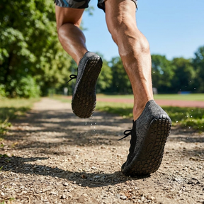 ANDUNE Men’s Barefoot & Minimalist Cross Training Shoes – All Terrain Black Pace