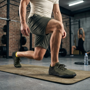 ANDUNE Men’s Barefoot & Minimalist Cross Training Shoes – All Terrain Olive Pace