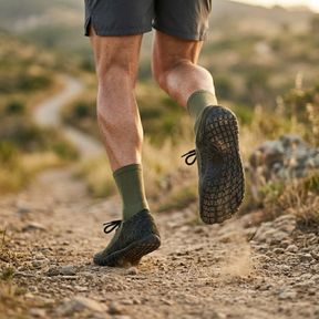 ANDUNE Men’s Barefoot & Minimalist Cross Training Shoes – All Terrain Olive Pace