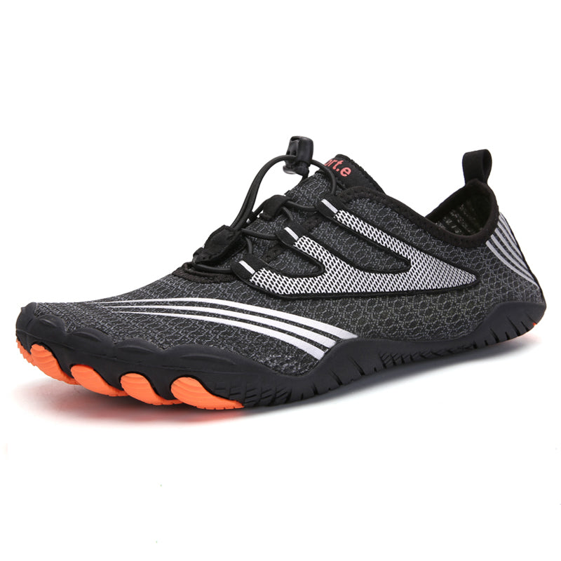 ANDUNE Men’s Barefoot & Minimalist Cross Training Shoes – Ultra Light Black Blaze